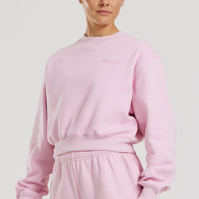 Comfort Cropped Crew Neck | Quartz