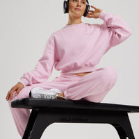 Comfort Cropped Crew Neck | Quartz