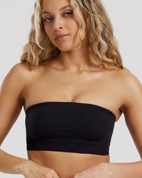 Define 2.0 Seamless Bandeau Bra | Black