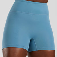 Essential High Waist Shorts | Basalt