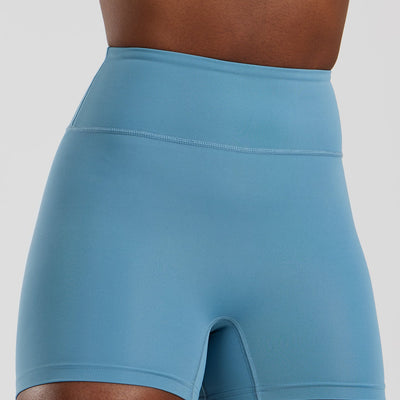 Essential High Waist Shorts | Basalt