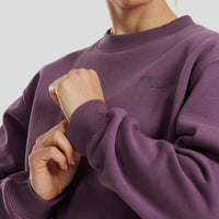 Comfort Cropped Crew Neck | Dusk