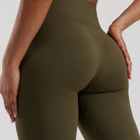 Power Seamless Leggings | Khaki