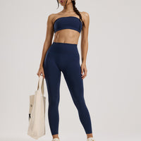 Define 2.0 Seamless Bandeau Bra | Sapphire Blue