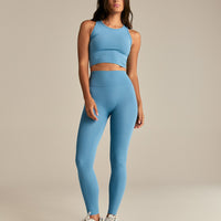 Essential Crop Tank Top | Basalt