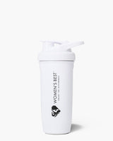Large Metal Shaker | Simply White