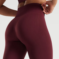 Power Seamless Leggings | Dark Cherry