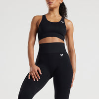 Power Seamless Leggings | Black
