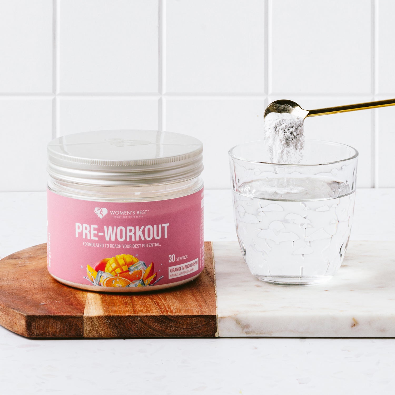 Pre Workout Booster for Women Women's Best ME