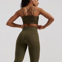 Power Seamless Leggings | Khaki