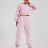 Comfort Cropped Crew Neck | Quartz