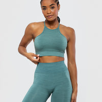 Define Seamless High Neck Bra | Sea Pine