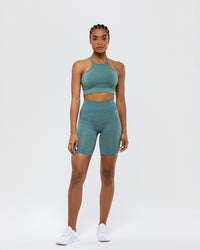 Define Seamless High Neck Bra | Sea Pine