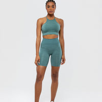 Define Seamless High Neck Bra | Sea Pine