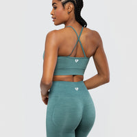 Define Seamless High Neck Bra | Sea Pine