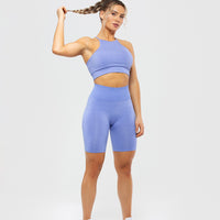 Define Seamless High Neck Bra | Violet