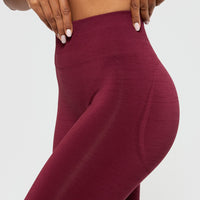 Define Scrunch Seamless Leggings | Dark Cherry