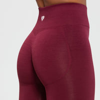 Define Scrunch Seamless Leggings | Dark Cherry