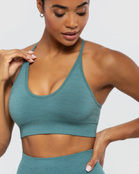 Define Seamless Racer Back Bra | Sea Pine
