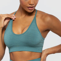 Define Seamless Racer Back Bra | Sea Pine