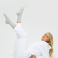 Crew Socks (1PK) | Grey Melange