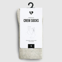 Crew Socks (1PK) | Grey Melange