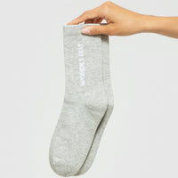 Crew Socks (1PK) | Grey Melange