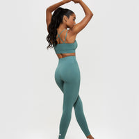 Power Seamless Sports Bra | Sea Pine