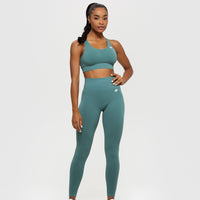 Power Seamless Sports Bra | Sea Pine