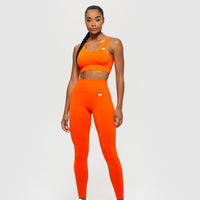 Power Seamless Leggings | Beacon Orange