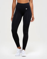 Power Seamless Leggings | Black