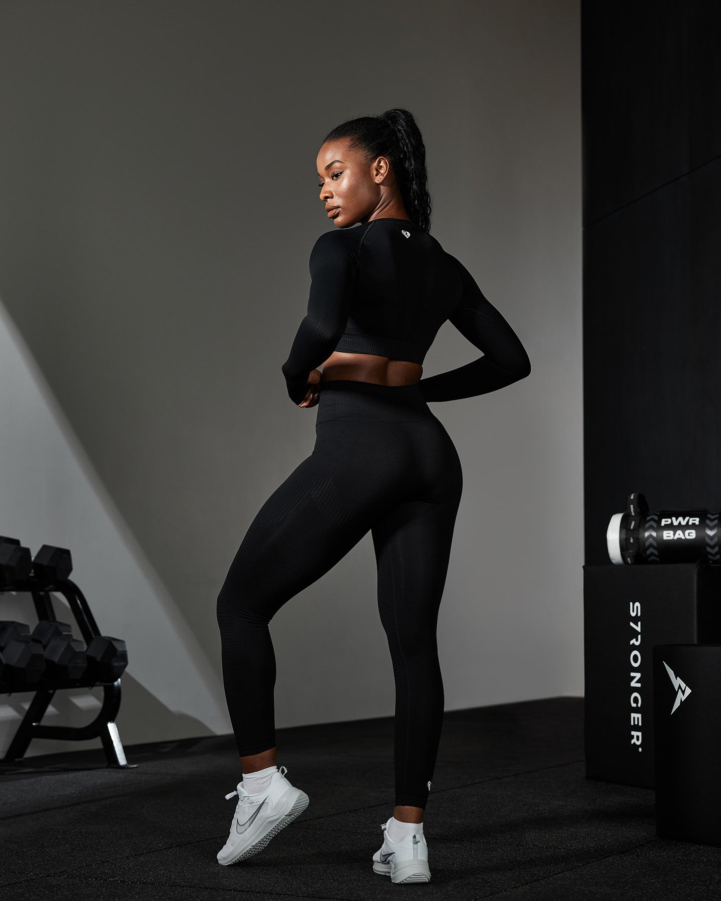 Power Seamless Leggings | Black