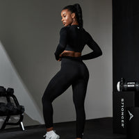 Power Seamless Leggings | Black