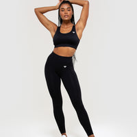 Power Seamless Leggings | Black