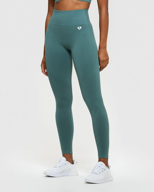 Power Seamless Leggings | Sea Pine