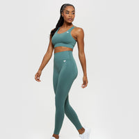 Power Seamless Leggings | Sea Pine