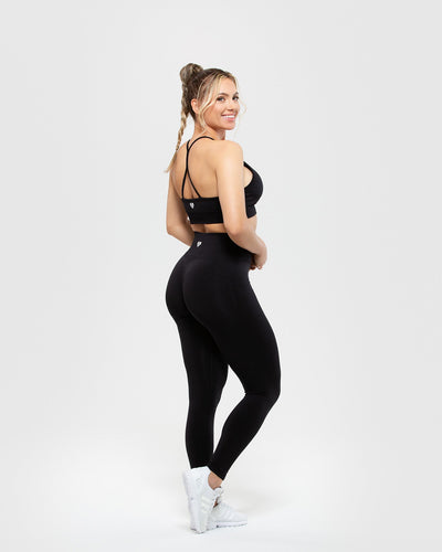 Define Seamless Racer Back Bra | Black