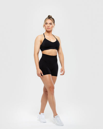 Define Scrunch Seamless Shorts | Black