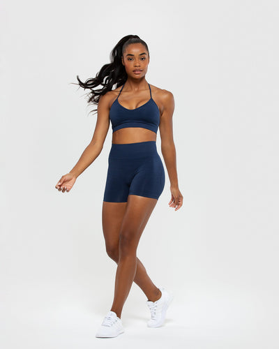Define Scrunch Seamless Shorts | Sapphire Blue