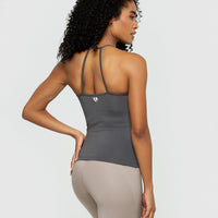 Essential Built-in Bra Tank | Graphite