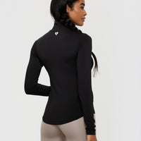 Essential Full Zip Jacket | Black