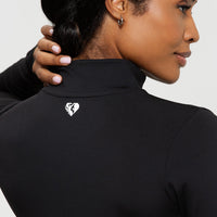 Essential Full Zip Jacket | Black