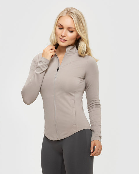 Full Zip Sorts Jacket - Color Buff | Women's Best