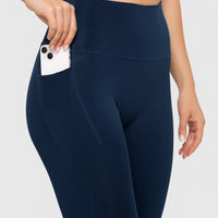 Essential Leggings with Pockets | Sapphire Blue