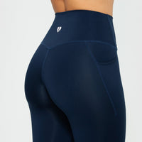 Essential Leggings with Pockets | Sapphire Blue