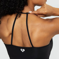 Essential Scoop-Neck Bralette | Black