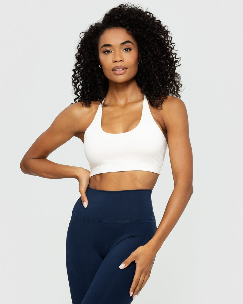 Essential Scoop Neck Bralette Off White Women s Best