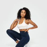 Essential Scoop-Neck Bralette | Off White