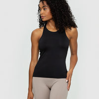 Essential Second Skin 2-Layer Tank | Black