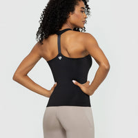 Essential Second Skin 2-Layer Tank | Black